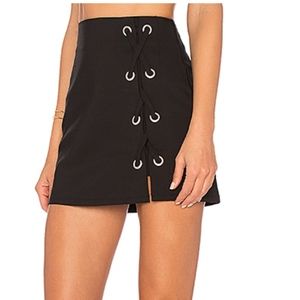 Tori Lace Up Skirt